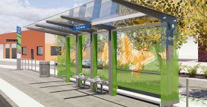 Division Transit Project shelter