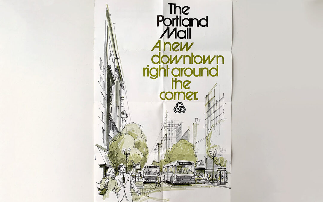 The Portland Mall brochure front